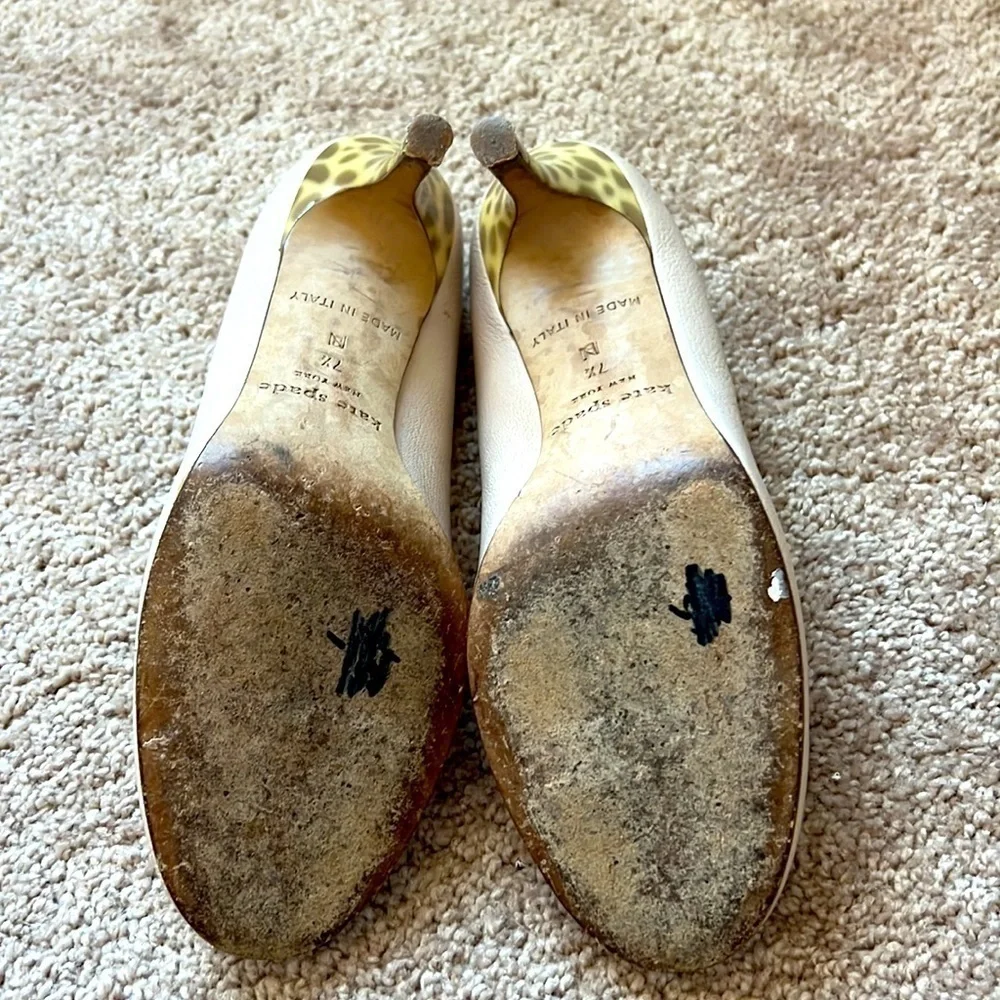 Kate Spade leather heels